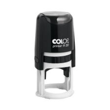COLOP Colop Szövegbélyegző Printer R 30 fekete ház kör lenyomattal 30 mm bélyegző