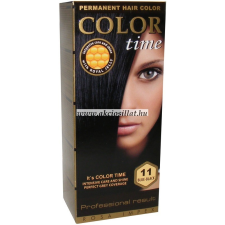 Color Time hajfesték kékes fekete 11 hajfesték, színező