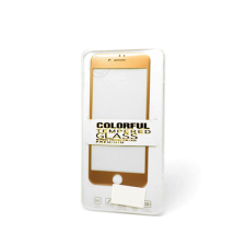 COLORFUL iPhone 7 Üvegfólia Rose Gold mobiltelefon kellék