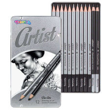 Colorino Artist 12 darabos GRAFITCERUZA készlet - fémdobozos ceruza