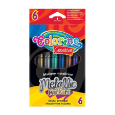 Colorino Creative 6db-os metál filctollkészlet filctoll, marker