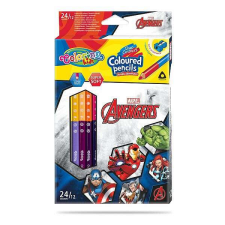 Colorino kétvégű színes ceruza készlet 24 színű - Avengers színes ceruza