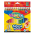 COLORINO KIDS Színes ceruzakészlet 24 db-os, (1 db fluo,arany,ezüst szín), hegyezővel, Colorino trio, háromszög test
