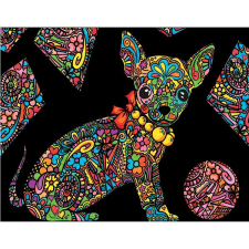 Colorvelvet Bársony kép - Chihuahua kreatív és készségfejlesztő