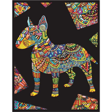 Colorvelvet Kép - Bullterrier kreatív és készségfejlesztő