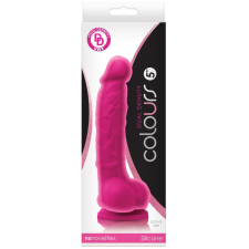 Colours Dual Density 5 inch Dildo Pink műpénisz, dildó