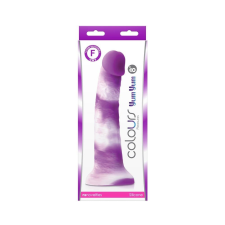  Colours - Pleasures - Yum Yum 8&quot; Dildo - Purple műpénisz, dildó