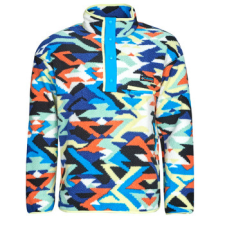 Columbia Polárok HELVETIA II PRINTED HALF SNAP FLEECE Sokszínű EU M férfi pulóver, kardigán