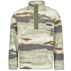 Columbia Polárok HELVETIA II PRINTED HALF SNAP FLEECE Szürke EU S