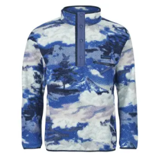 Columbia Polárok HELVETIA II PRINTED HALF SNAP FLEECE Tengerész EU L