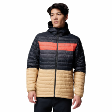 Columbia Powder Pass kapucnis kabát 2134131262 férfi fekete S férfi kabát, dzseki