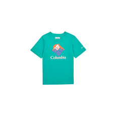 Columbia Rövid ujjú pólók Valley Creek Short Sleeve Graphic Shirt Kék 8 Jahre