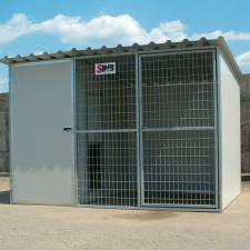  COMBINO Kutya kennel, 3x2m alapterület, padozat nélkül szállítóbox, fekhely kutyáknak