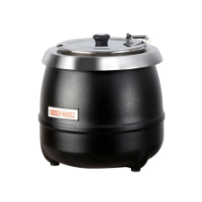 Combisteel Elektromos levesmelegítő, CombiSteel, 10 literes, fekete konyhai eszköz