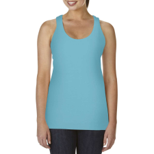 Comfort Colors CCL4260 mosott hatású Női ujjatlan póló-trikó Comfort Colors, Lagoon Blue-M női póló
