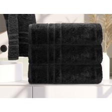  Comfort Maxi fürdőlepedő 100x180 cm fekete, 100% pamut lakástextília