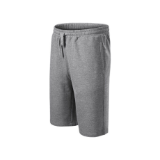  Comfy rövidnadrág férfi sötétszürke melírozott 3XL
