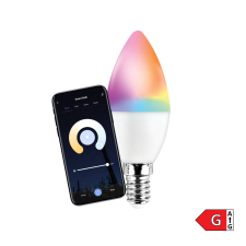  Commel Led izzó Wifi 5,5W C37, E14 RGB 3000K-6500K izzó