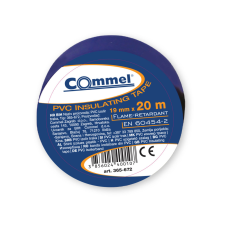 Commel Szigetelőszalag kék 19mm x 20m 1 db villanyszerelés