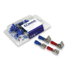 Commel Szigetelt hengeres saru - apa - anya 0.5-1.5 mm2, 25+25 db