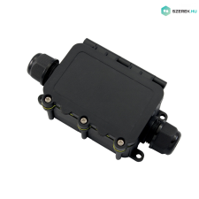 Commel tömszelencés kötődoboz IP68, 2 x 8-12mm villanyszerelés