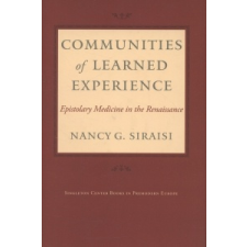 Communities of Learned Experience – Nancy Siraisi idegen nyelvű könyv
