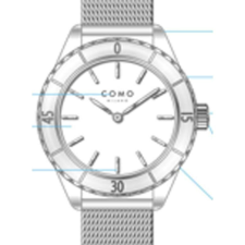 COMO MILANO Fashion Sport női karóra CM063.104.1S.01 karóra