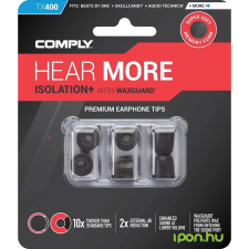 Comply Isolation Plus Tx-400 memóriahab fülilleszték S fekete audió kellék