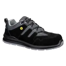  Composite Cow Suede Leather Trainer S1 ESD SR FO