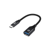 Conceptronic ABBY18B USB-C to USB-A OTG Adapter Black
