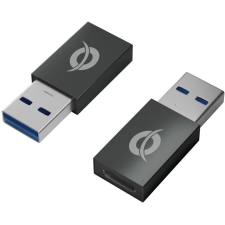 Conceptronic Adapter USB3.0-> USB-C              2er-Pack gr (DONN10G) kábel és adapter