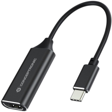 Conceptronic Adapter USB-C -> HDMI           4K30Hz 0.15m sw (ABBY03B) kábel és adapter