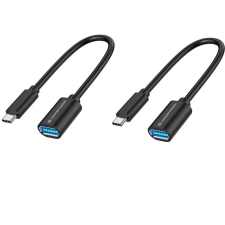 Conceptronic Adapter USB-C -> USB-A 3.0  OTG     2er-Pack gr (ABBY11B) kábel és adapter