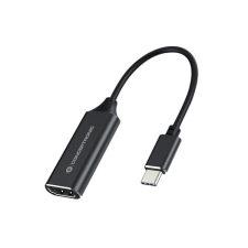 Conceptronic átalakító - ABBY03B (USB-C 3.2 to HDMI, 4K/60Hz, aluminium, fekete) kábel és adapter
