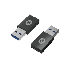 Conceptronic átalakító - DONN10G (USB-A 3.0 to USB-C, fekete) kábel és adapter