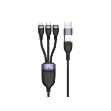 Conceptronic ETTA06B15 USB 3-in-1 PD 3.0 100W Fast Charging Cable kábel és adapter