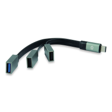 Conceptronic HUBBIES01G USB-C 3.0 HUB (3 port) kábel és adapter