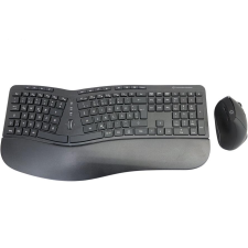 Conceptronic Wireless Keyboard+Mouse,ergo,Layout deutsch  sw (ORAZIO02DE) billentyűzet