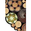  Conceptum Hypnose Carpet (130 cm) Multicolor Hmnt971