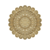  Conceptum Hypnose Carpet (160 x 160) Cream Aln600139Kr12