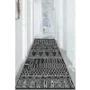  Conceptum Hypnose Hall Carpet (80 x 100) Black White Straor Dinario Djt
