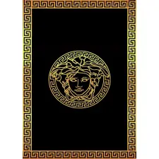  Conceptum Hypnose Szőnyeg (140 x 220) Gold Black Hmnt607 lakástextília