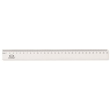 ConCorde 30 cm, átlátszó vonalzó
