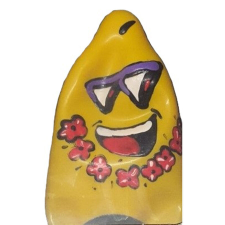  Condomerie – egyedi kézzel festett friki tiki XL óvszerek óvszer