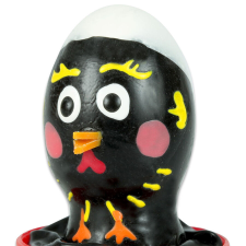  CONDOMERIE – kézzel festett novelty óvszerek, fekete csirke óvszer