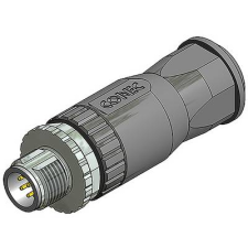 Conec 43-00132 Érzékelő-/működtető összekötő, konfekcionálatlan Pólusszám: 8 1 db (43-00132) villanyszerelés