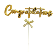  Congratulations tortadísz beszúró – Arany sütés és főzés