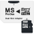 Connect IT MS PRO DUO 2× Micro SDHC kompatibilis