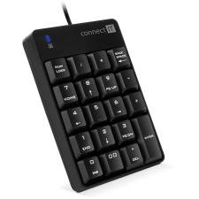Connect IT NumCALC CKB-0060-BK, fekete (CKB-0060-BK) billentyűzet