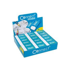 Connect Radír fehér (39x17x12mm,) 36 db/ kínáló doboz (CONNECT_107025) radír